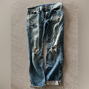 Ralph Lauren Denim & Supply Bootleg boyfriend jeans